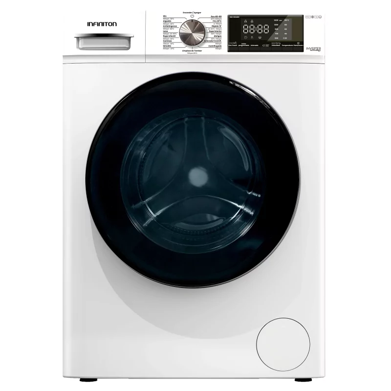 Kontrolsat - Maquina de Lavar Roupa Infiniton WM-S84ABN (8 kg - 1400 rpm - Branco) Kontrolsat - Maquina de Lavar Roupa Infiniton WM-S84ABN (8 kg - 1400 rpm - Branco)