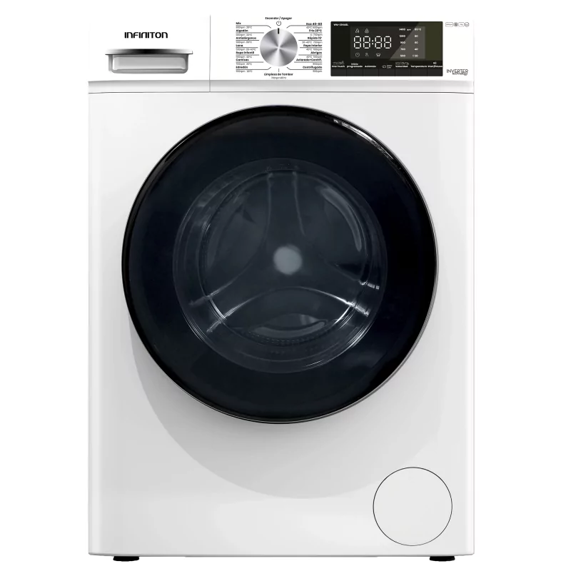Kontrolsat - Maquina de Lavar Roupa Infiniton WM-S94ABL (9 kg - 1400 rpm - Branco) Kontrolsat - Maquina de Lavar Roupa Infiniton WM-S94ABL (9 kg - 1400 rpm - Branco)