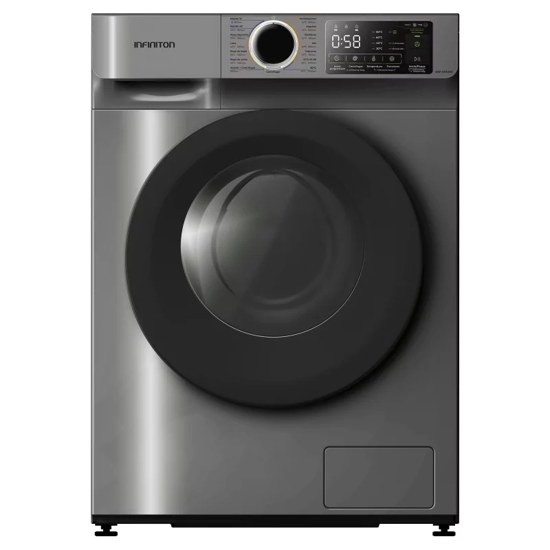 Kontrolsat - Infiniton WMN94ADK Washing Machine (9 kg - 1400 rpm - Grey) Kontrolsat - Infiniton WMN94ADK Washing Machine (9 kg - 1400 rpm - Grey)