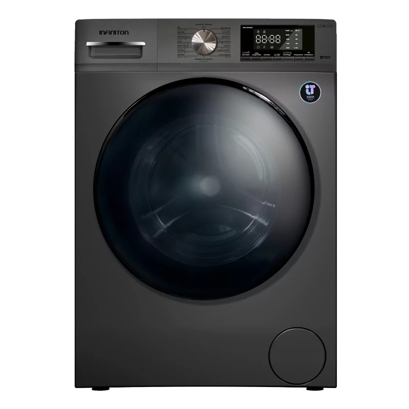 Kontrolsat - Infiniton Washing Machine Wms94adx (9 kg - 1400 rpm - Dark Inox) Kontrolsat - Infiniton Washing Machine Wms94adx (9 kg - 1400 rpm - Dark Inox)