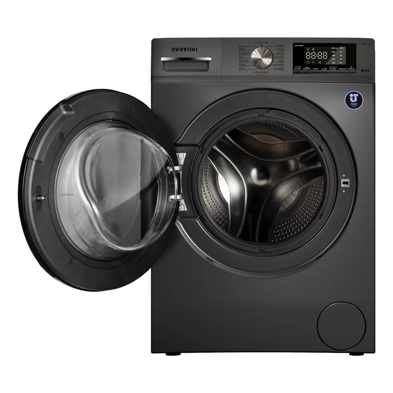 Kontrolsat - Maquina de Lavar Roupa Infiniton Wms94adx (9 kg - 1400 rpm - Dark Inox)