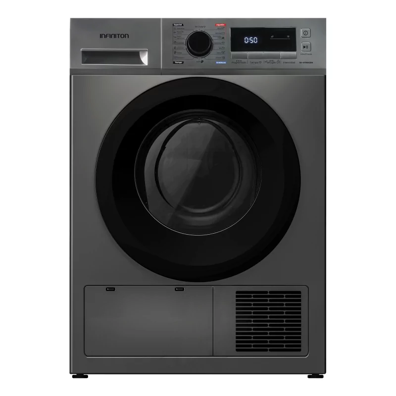 Kontrolsat - Infiniton SD-HT86A2DK Clothes Dryer - Heat Pump 8kg, Stainless Steel Kontrolsat - Infiniton SD-HT86A2DK Clothes Dryer - Heat Pump 8kg, Stainless Steel