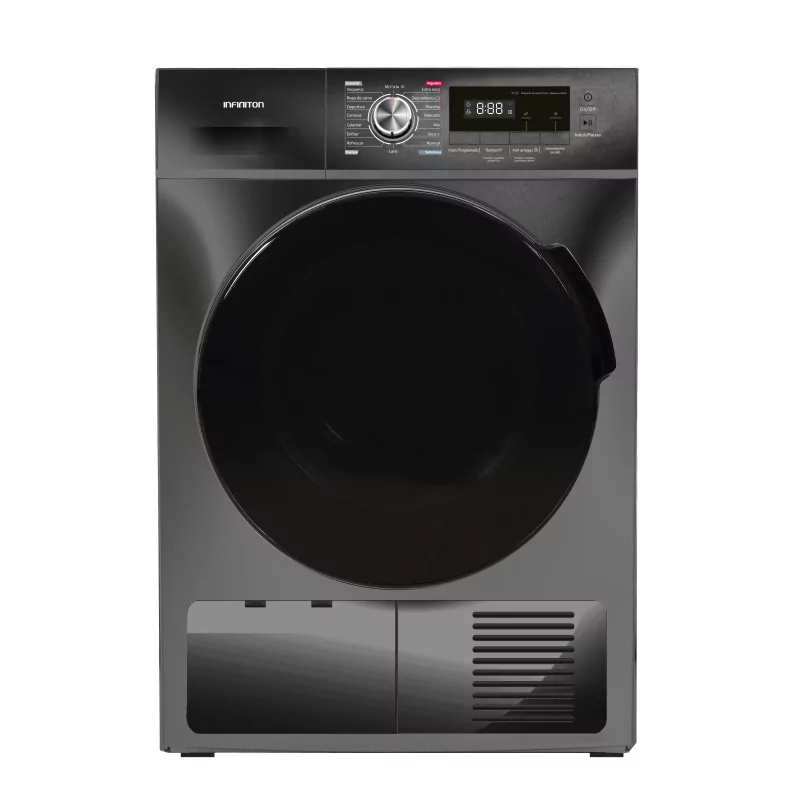 Kontrolsat - INFINITON SD-DG85C Clothes Dryer - 8kg, 16 Programs, Stainless Steel
