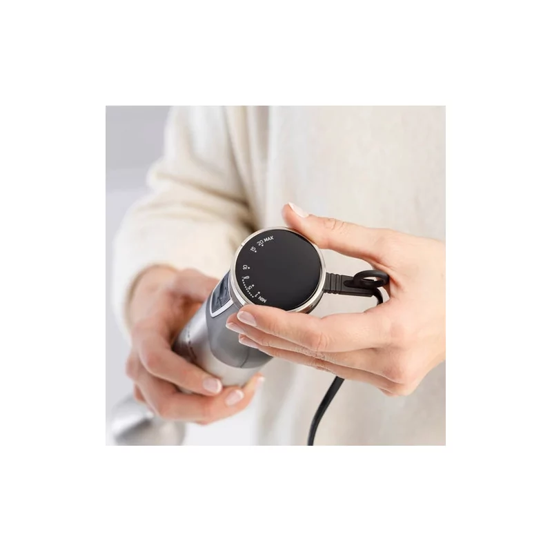 Kontrolsat - TAURUS Hand Blender HB1700X - 1700W Turbo 1L Cup, Black/Stainless
