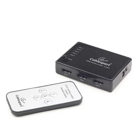 Kontrolsat - Switch Gembird HDMI 5 IN x 1 OUT - C/comando Kontrolsat - Switch Gembird HDMI 5 IN x 1 OUT - C/comando