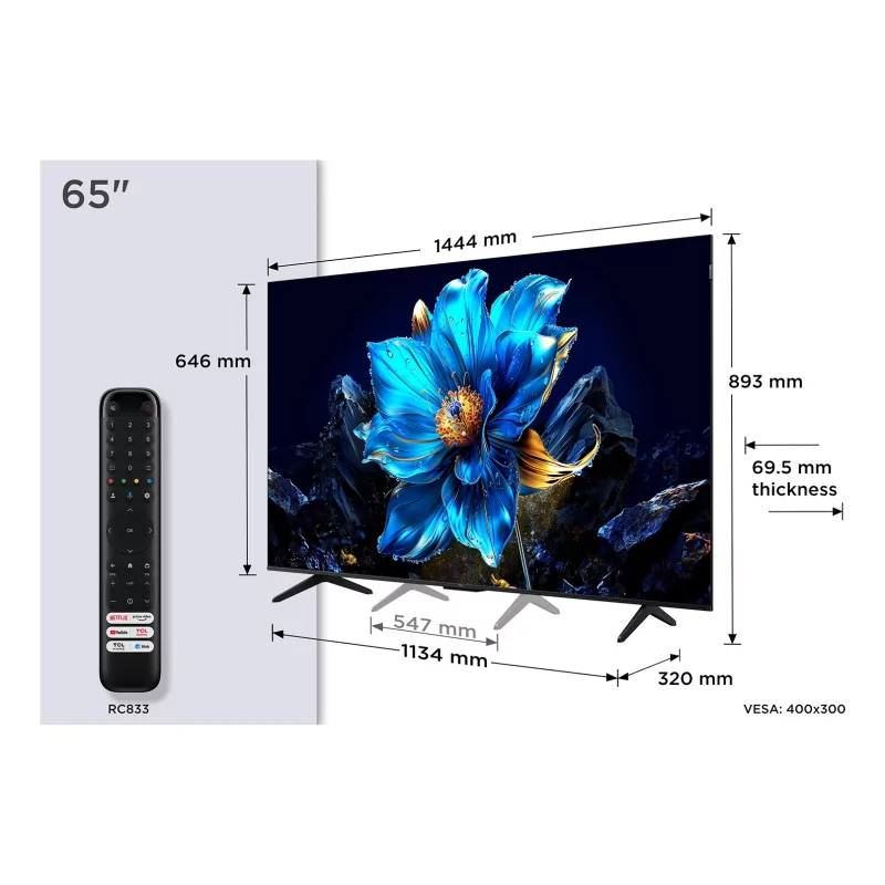 Kontrolsat - TCL - QLED Smart TV 65P7K Kontrolsat - TCL - QLED Smart TV 65P7K