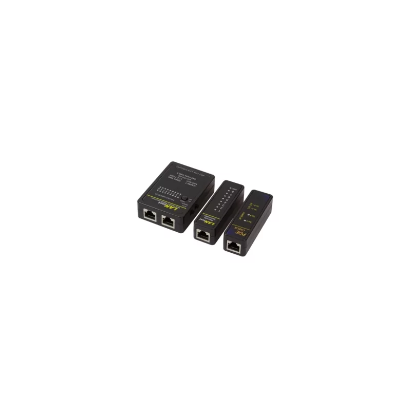 Kontrolsat - LogiLink Network Tester RJ11, RJ12, RJ45, POE E BNC C/U.R - WZ0015P Kontrolsat - LogiLink Network Tester RJ11, RJ12, RJ45, POE E BNC C/U.R - WZ0015P