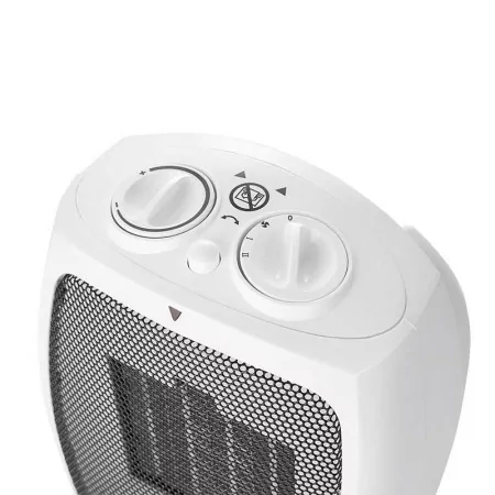 Camry Ventoinha Aquecedor Oscilante 1500W Branco - CR7718|Adler|5902934831529