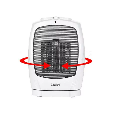 Camry Ventoinha Aquecedor Oscilante 1500W Branco - CR7718|Adler|5902934831529
