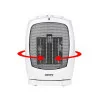 Camry Oscillating Fan Heater 1500W White - CR7718