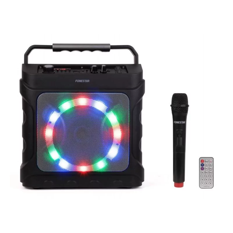 Kontrolsat - Coluna Fonestar Karaoke com Amplificador - Partybox Bluetooth - 20W