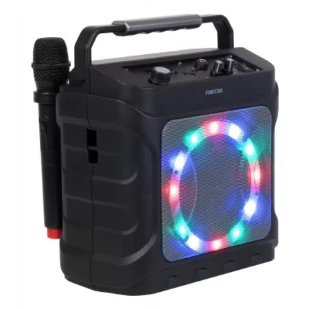 Kontrolsat - Coluna Fonestar Karaoke com Amplificador - Partybox Bluetooth - 20W Kontrolsat - Coluna Fonestar Karaoke com Amplificador - Partybox Bluetooth - 20W