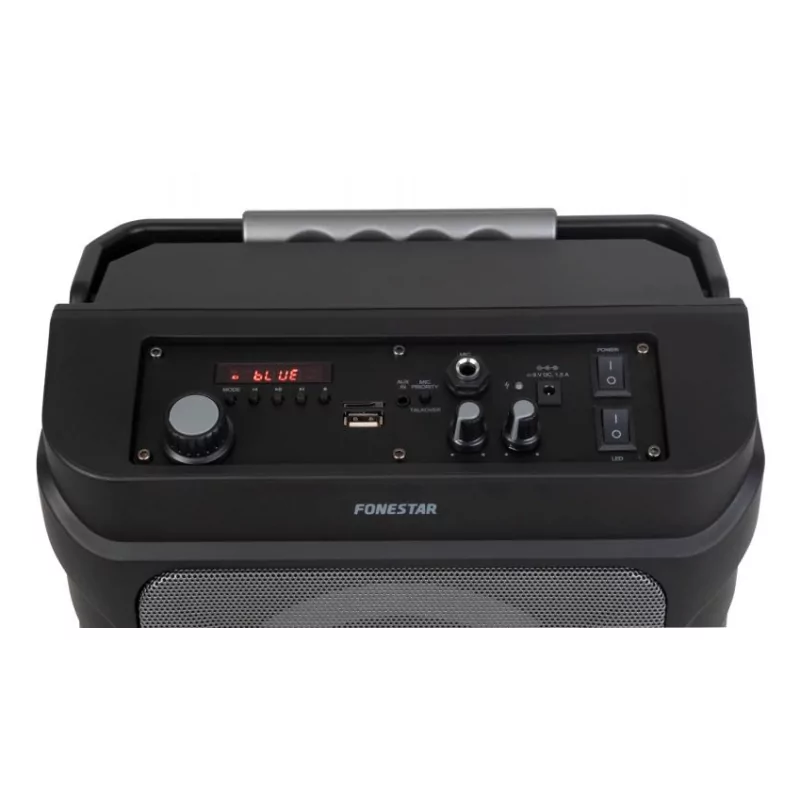 Kontrolsat - Coluna Fonestar Karaoke com Amplificador - Partybox Bluetooth - 20W