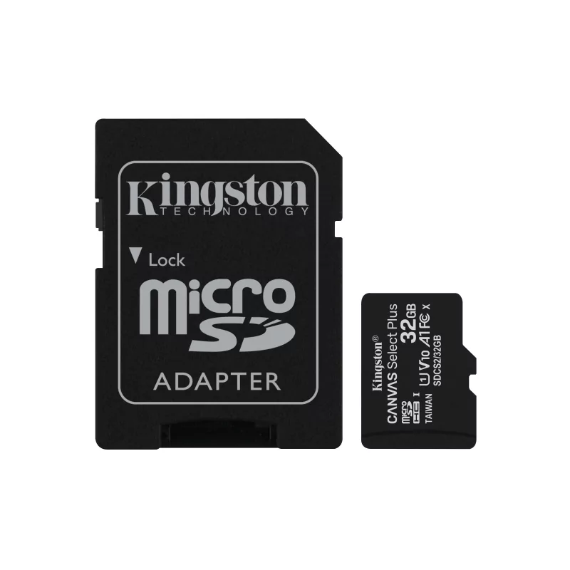 Kontrolsat - Micro SD 32GB Kingston Class 10