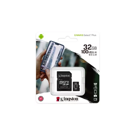 Kontrolsat - Micro SD 32GB Kingston Class 10