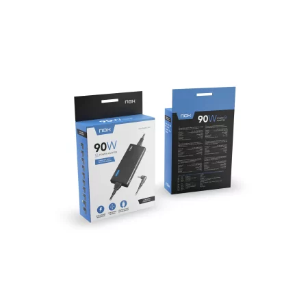 Kontrolsat - Carregador Universal Slim 90W Nox Notebook - NXPWR90NB - USB Kontrolsat - Carregador Universal Slim 90W Nox Notebook - NXPWR90NB - USB
