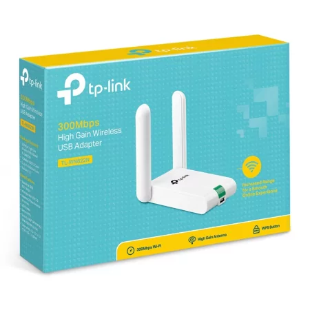 Kontrolsat - Adaptador Tp-link USB Wireless N 300Mbps de Alto Ganho - TL-WN822N