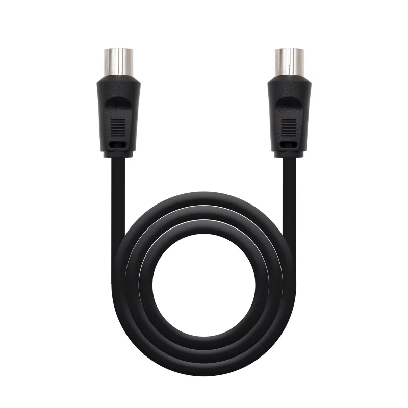 Kontrolsat - Cabo de Antena TV Nanocable - 1.8M - 3C-2V Macho - 3C-2V Fêmea Kontrolsat - Cabo de Antena TV Nanocable - 1.8M - 3C-2V Macho - 3C-2V Fêmea