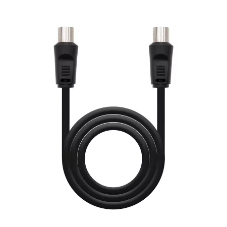 Kontrolsat - Cabo de Antena TV Nanocable - 1.8M - 3C-2V Macho - 3C-2V Fêmea Kontrolsat - Cabo de Antena TV Nanocable - 1.8M - 3C-2V Macho - 3C-2V Fêmea
