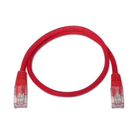 Kontrolsat - Ethernet Cable Aisens - CAT6 RJ45 - 1M Red Kontrolsat - Ethernet Cable Aisens - CAT6 RJ45 - 1M Red