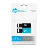 Pack 2 Pendrive HP 32GB USB 2.0 Negro/Azul