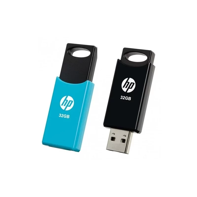 Kontrolsat - Pack 2 Pendrive HP 32GB USB 2.0 Preto/Azul