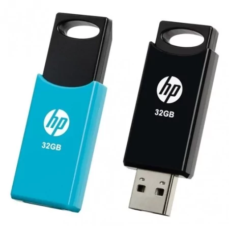 Kontrolsat - Pack 2 Pendrive HP 32GB USB 2.0 Preto/Azul Kontrolsat - Pack 2 Pendrive HP 32GB USB 2.0 Preto/Azul