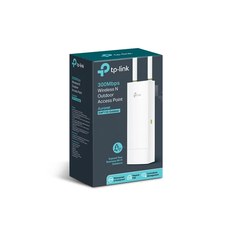 Kontrolsat - TP-Link Access Point - EAP110-Outdoor - 300Mbps Wireless N - Outdoor