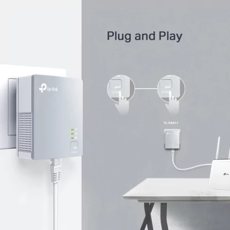 Kontrolsat - TP-Link Powerline Starter Kit TL-PA411KIT AV600 Kontrolsat - TP-Link Powerline Starter Kit TL-PA411KIT AV600