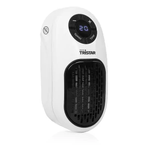 Kontrolsat - Tristar Ventoinha Aquecedor Tomada 400W Branco KA-5084