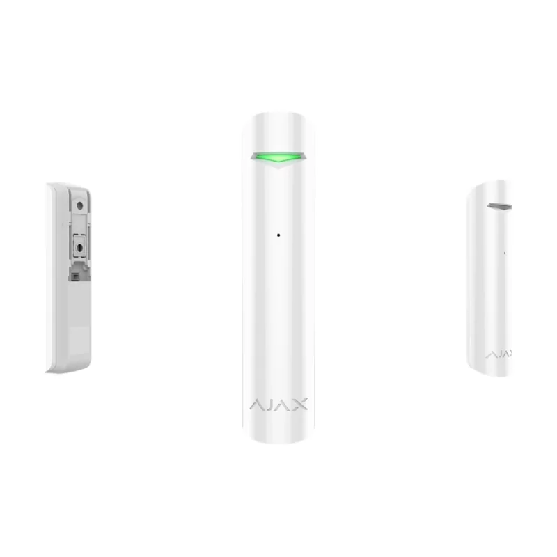 Kontrolsat - Detetor de Quebra de Vidro AJAX GlassProtect (180º - Sem Fios - Branco)
