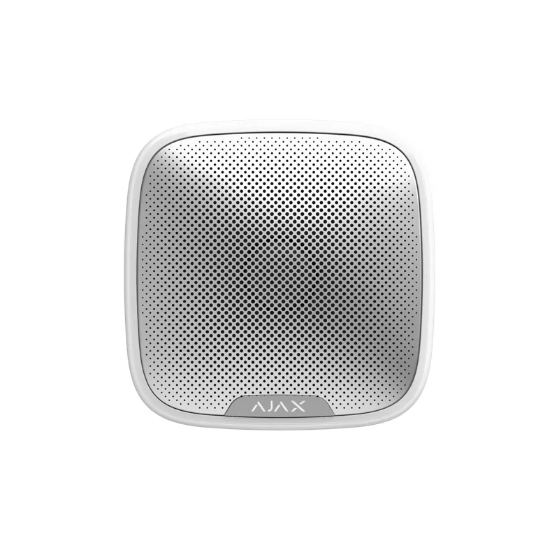 Kontrolsat - AJAX StreetSiren Wireless Siren (113dB Outdoor - Wireless - White) Kontrolsat - AJAX StreetSiren Wireless Siren (113dB Outdoor - Wireless - White)