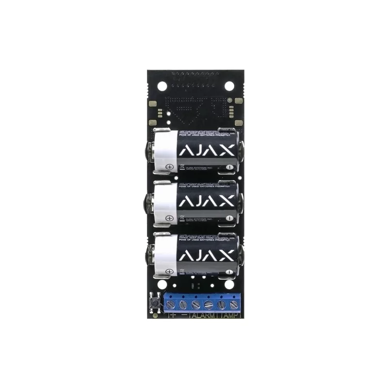 Kontrolsat - Transmissor e Conversor Wireless AJAX TRANSMITTER - 1600m Alcance, Preto