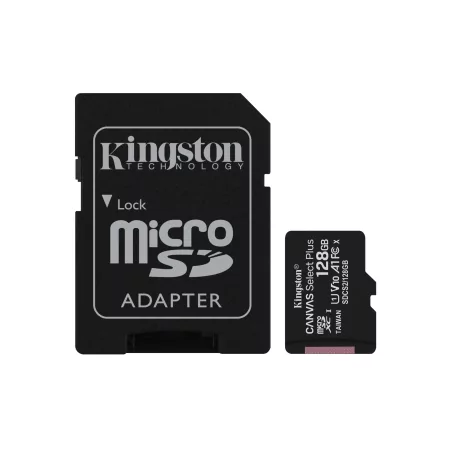 Kontrolsat - Kingston 128GB MicroSDXC Canvas Select Plus Class10 UHS-I + Adapter - SDCS2/128GB Kontrolsat - Kingston 128GB MicroSDXC Canvas Select Plus Class10 UHS-I + Adapter - SDCS2/128GB