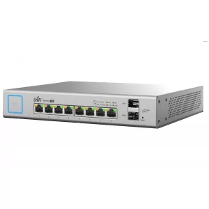 Kontrolsat - Ubiquiti Switch 8 PoE - 8 Portas 150W - US-8-150W