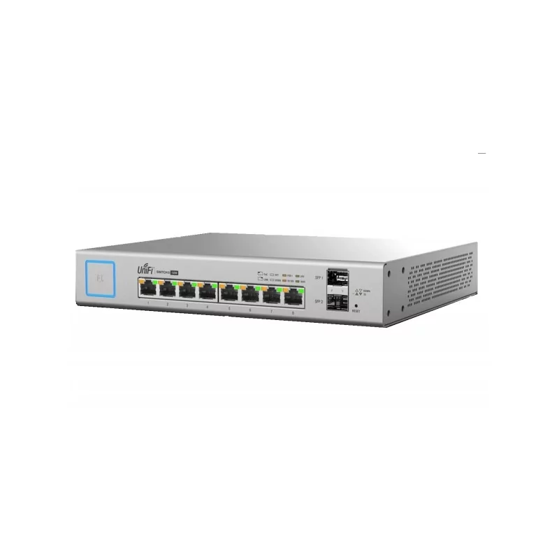 Kontrolsat - Ubiquiti Switch 8 PoE - 8 Portas 150W - US-8-150W Kontrolsat - Ubiquiti Switch 8 PoE - 8 Portas 150W - US-8-150W