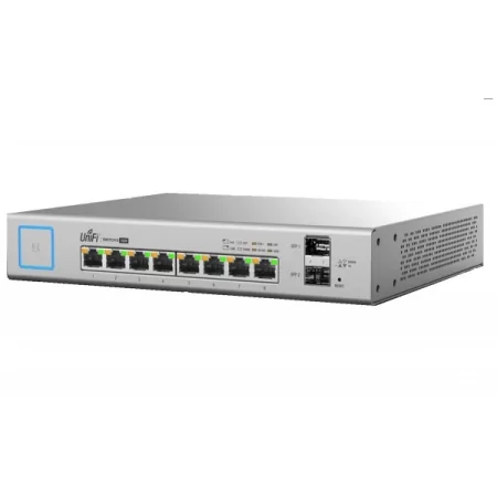 Kontrolsat - Switch de Rede Ubiquiti UniFi 8 Portas Gigabit PoE + 2x SFP - US-8-150W Kontrolsat - Switch de Rede Ubiquiti UniFi 8 Portas Gigabit PoE + 2x SFP - US-8-150W