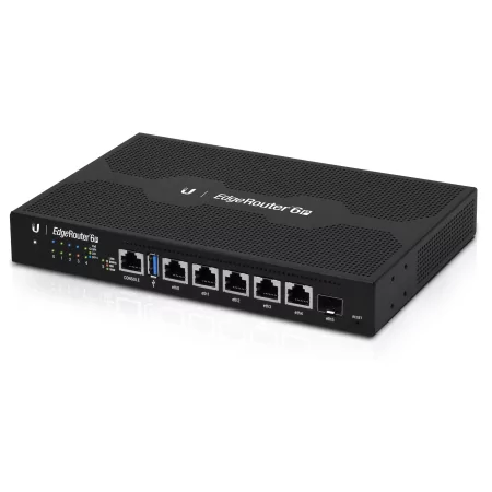 Kontrolsat - Ubiquiti EdgeRouter PoE Gigabit - 6 Portas - ER-6P Kontrolsat - Ubiquiti EdgeRouter PoE Gigabit - 6 Portas - ER-6P