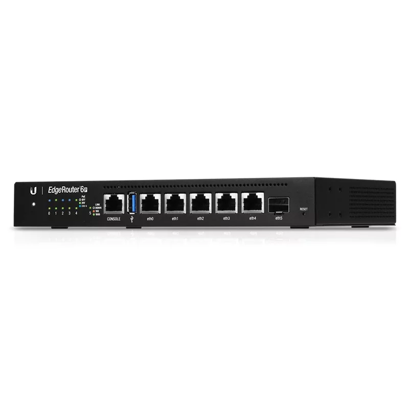 Kontrolsat - Ubiquiti EdgeRouter PoE Gigabit - 6 Portas - ER-6P