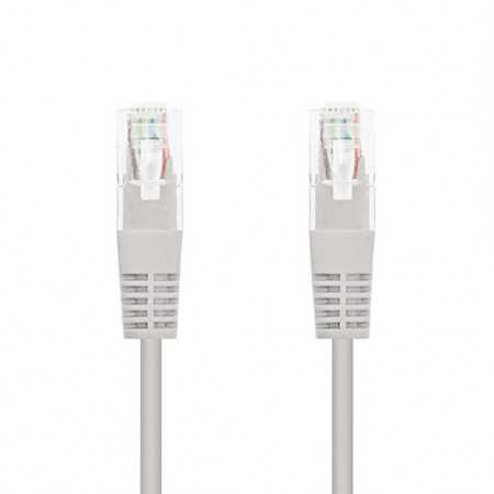 CABLE RED UTP CAT6 RJ45 NANOCABLE 0.5M||8433281003521
