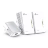 Kontrolsat - Powerline 3x Starter Kit TP-Link AV500 Wi-Fi - Tl-WPA4220T KIT