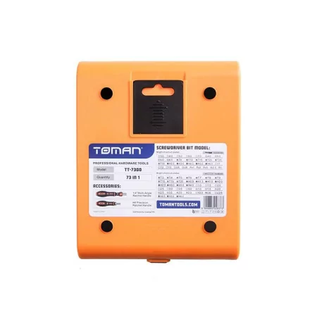 Kit de Ferramentas de Precisão TT7300 - Toman - 73pcs|Toman|5999883026373
