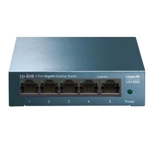 Kontrolsat - Switch 5 Portas Metálico TP-Link - LS105G - Gigabit