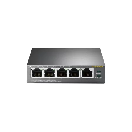 Kontrolsat - Switch POE 5 Portas TP-Link - TL-SG1005P - Gigabit Kontrolsat - Switch POE 5 Portas TP-Link - TL-SG1005P - Gigabit