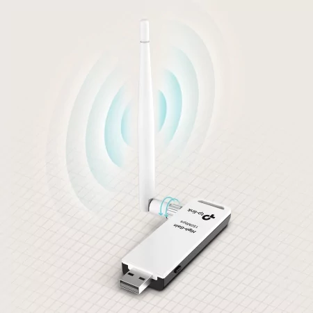 Kontrolsat - TP-Link N150 USB Wi-Fi Adapter - TL-WN722N Kontrolsat - TP-Link N150 USB Wi-Fi Adapter - TL-WN722N