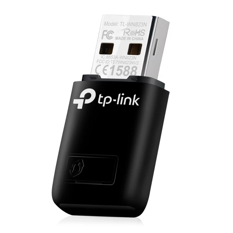 Kontrolsat - Mini Adaptador Wi-Fi USB TP-Link 300Mbps - TL-WN823N