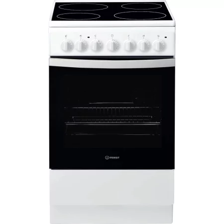 Kontrolsat - Fogão Vitrocerâmica Indesit - IS-5-V-4-PHW - 61L Branco Kontrolsat - Fogão Vitrocerâmica Indesit - IS-5-V-4-PHW - 61L Branco