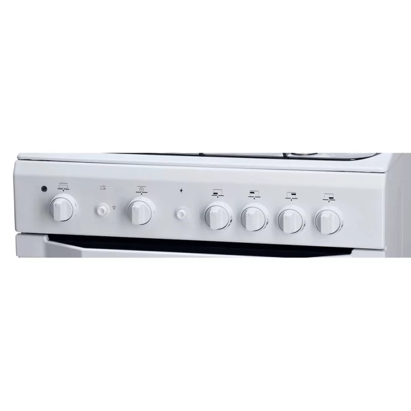 Kontrolsat - Fogão Monobloco Gás Natural Indesit - 4 Queimadores - 60cm - Branco - I6GG1F(W)/I