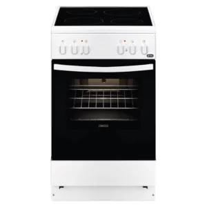 Kontrolsat - Fogão Vitrocerâmica Zanussi - 4 Zonas - 58L - Branco - ZCV540G1WA