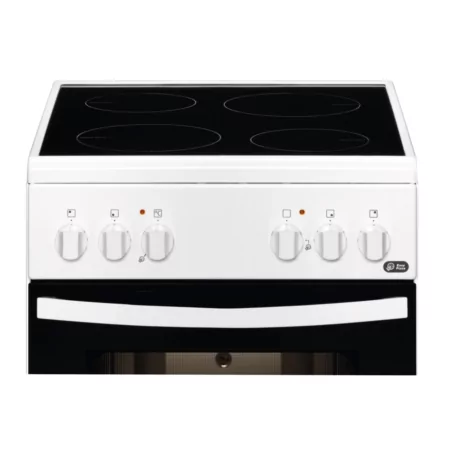 Kontrolsat - Vitroceramic Stove Zanussi - 4 Zones - 58L - White - ZCV540G1WA Kontrolsat - Vitroceramic Stove Zanussi - 4 Zones - 58L - White - ZCV540G1WA